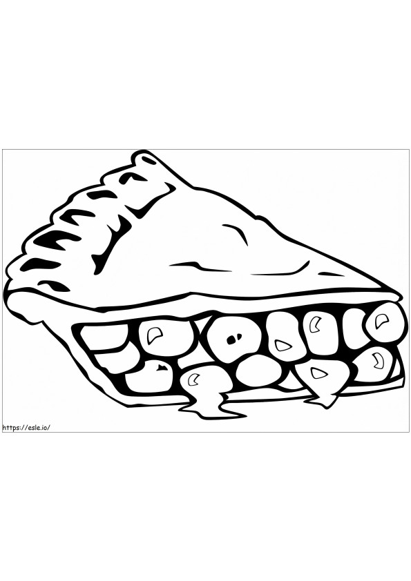 Cherry Pie coloring page