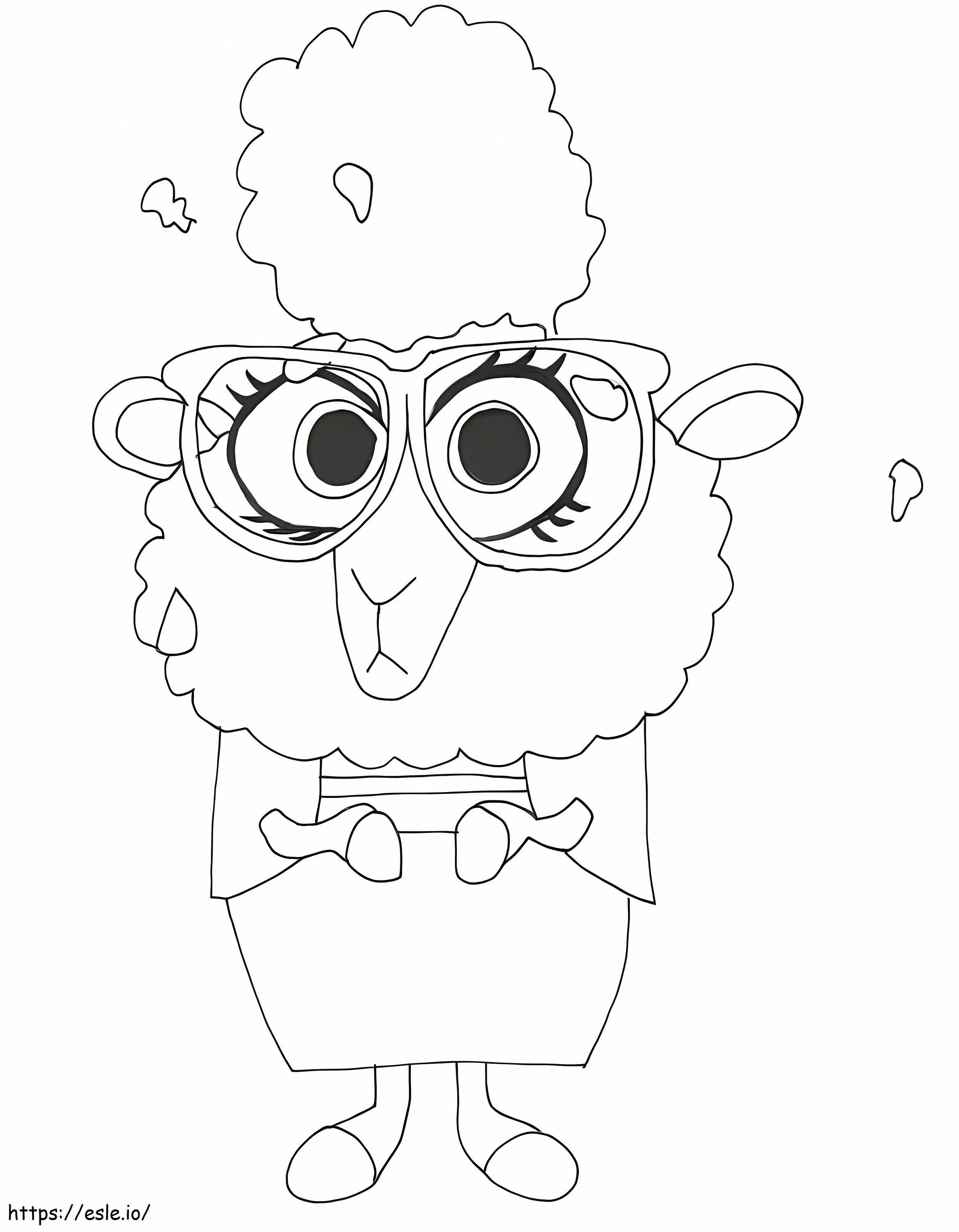 Adorable Bellwether coloring page