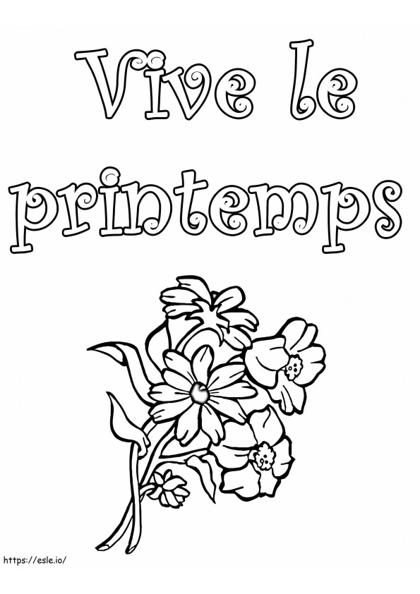 Long Live Spring 2 coloring page