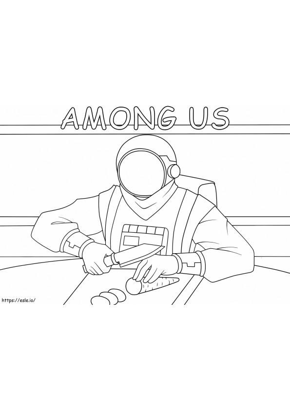 Among Us 23 coloring page