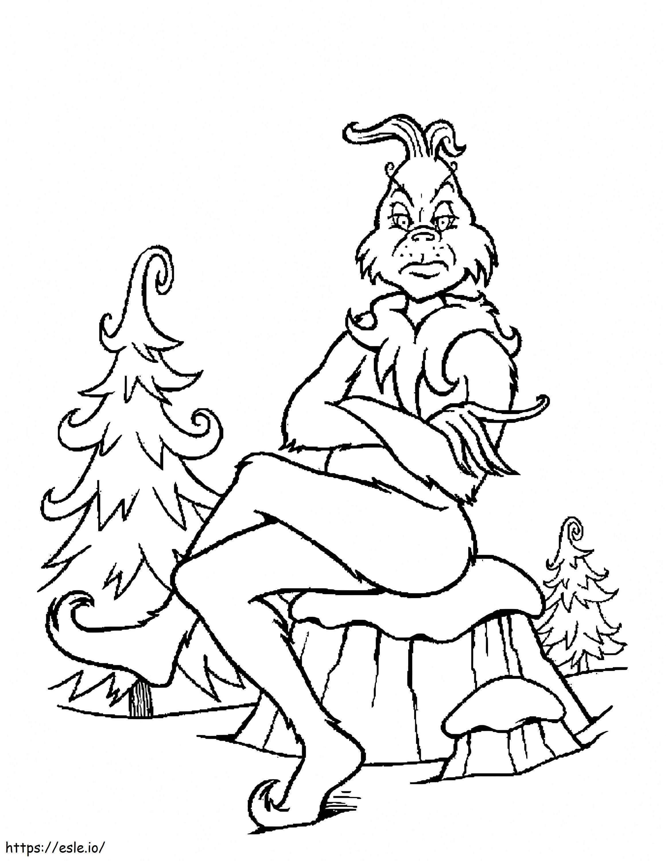 Grinch Pictures coloring page