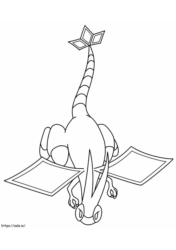 Pokemon Flygon do druku