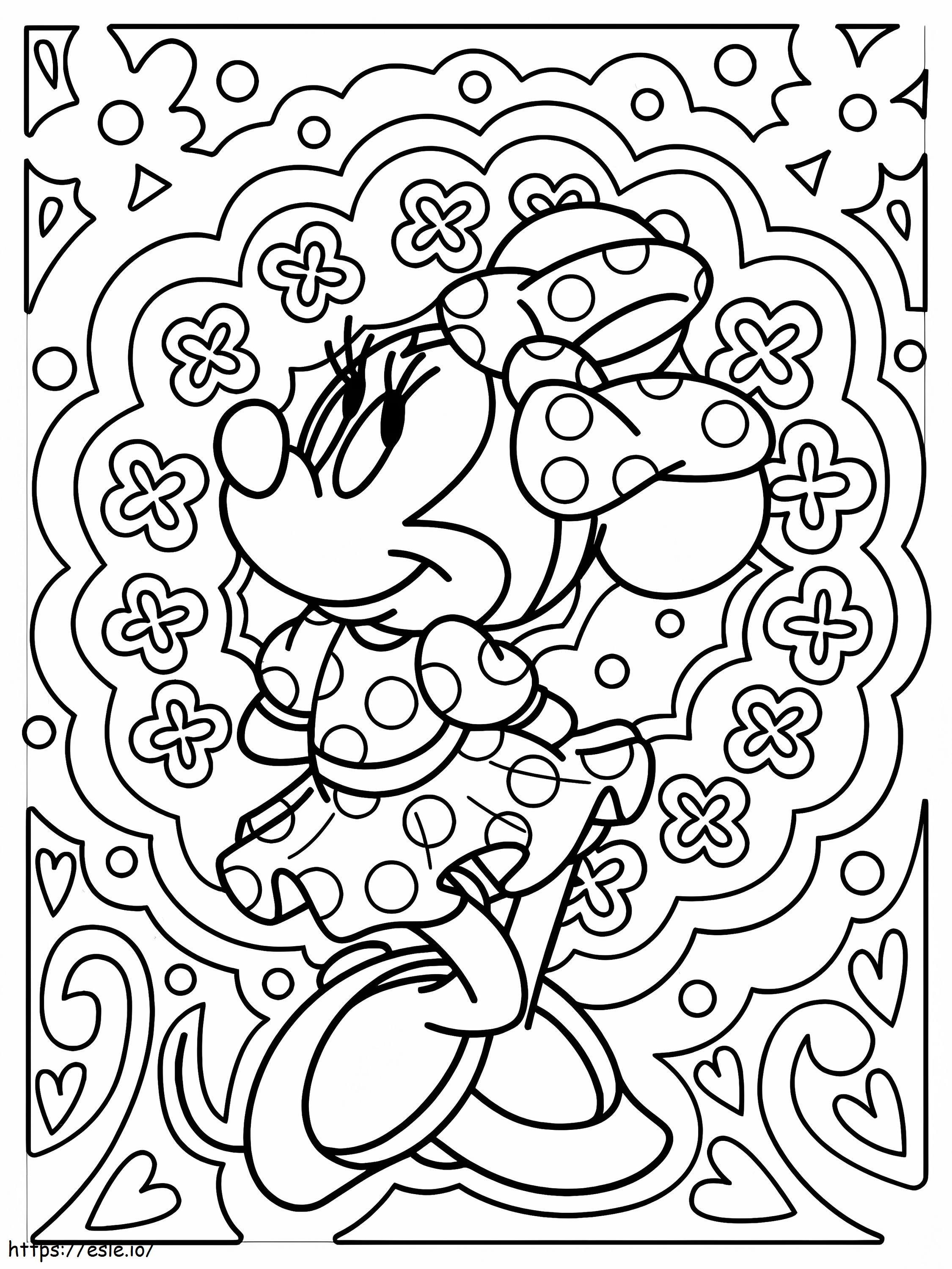 Minnie Mouse Is For Adults coloring page