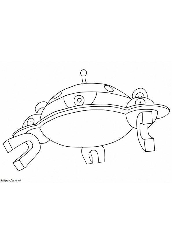 Pokemon Magnezone coloring page