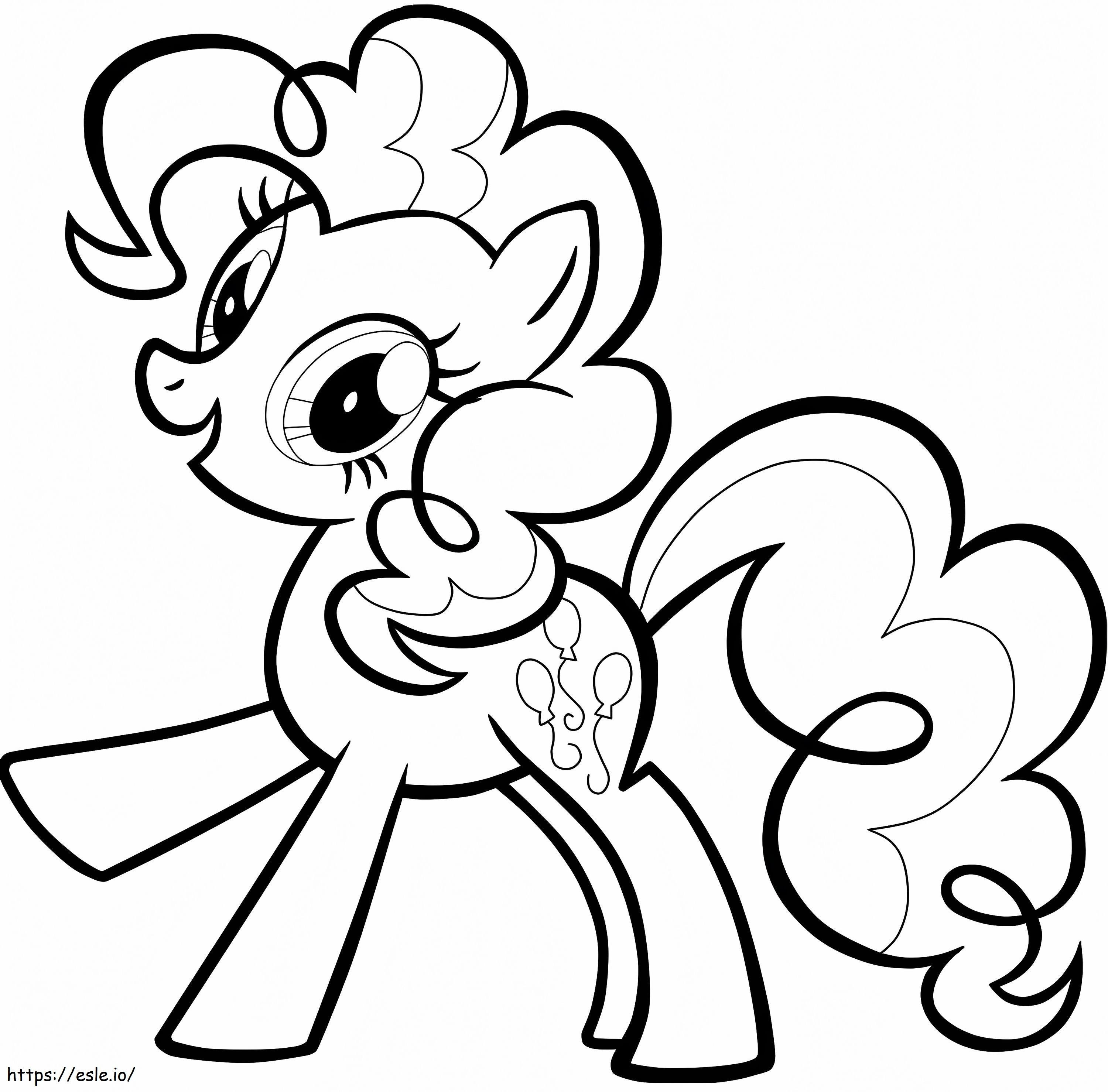 Pinkie Pie From My Little Pony coloring page