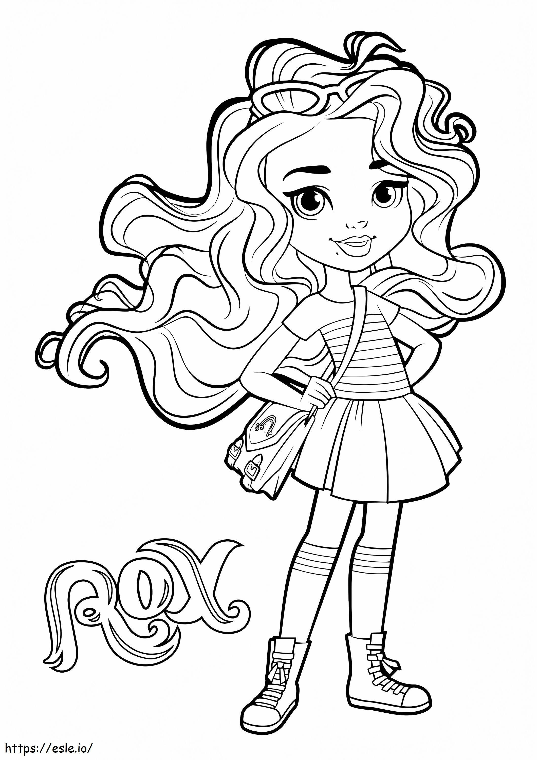 Rox From Sunny Day coloring page