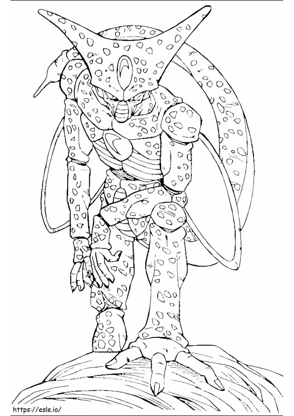 Imperfect Cell coloring page