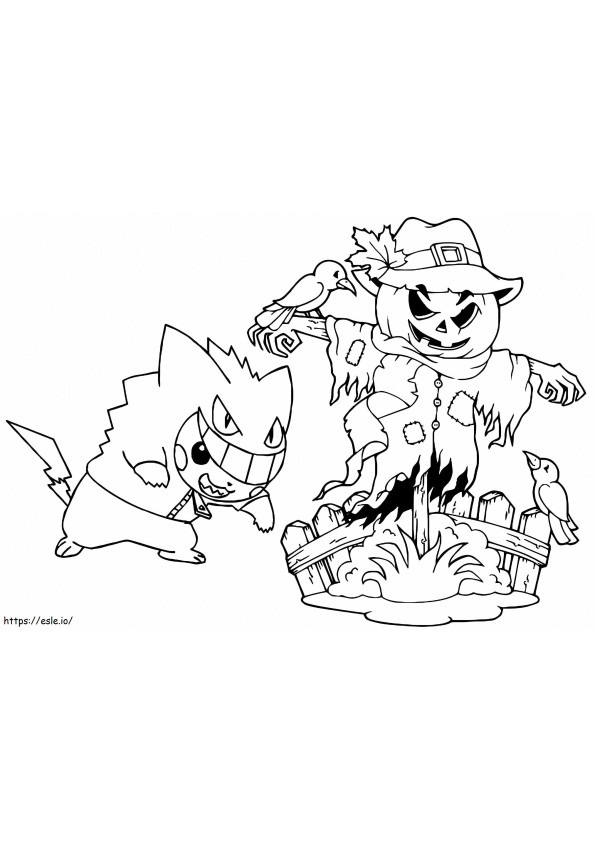 Printable Pokemon Halloween