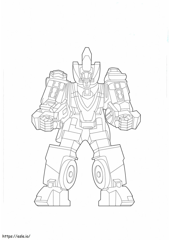Rico The Robot 17 A4 Copy coloring page