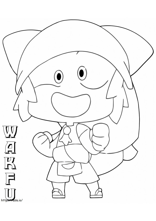 Wakfu3 coloring page