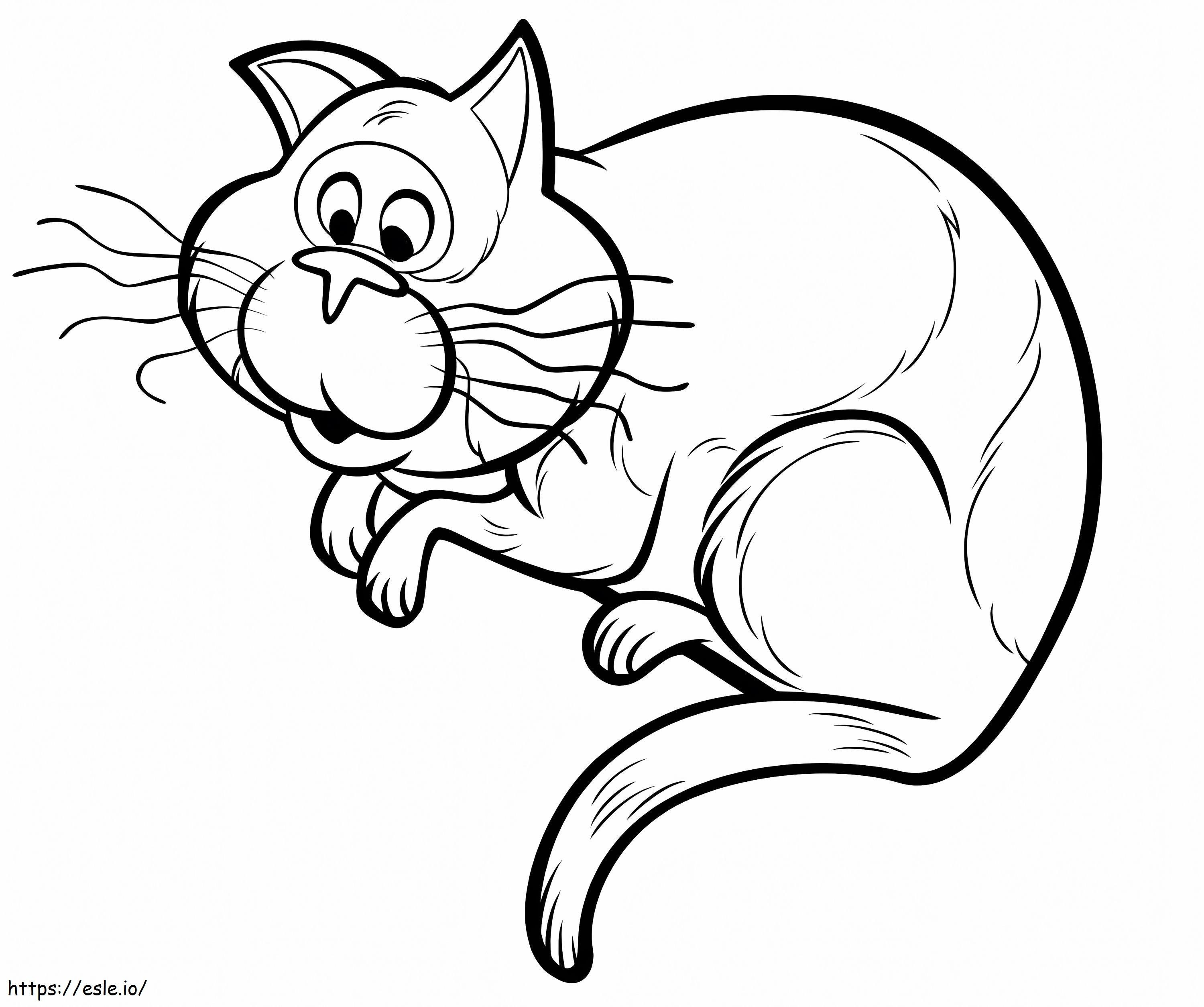 Mr. Mittens From Soul coloring page