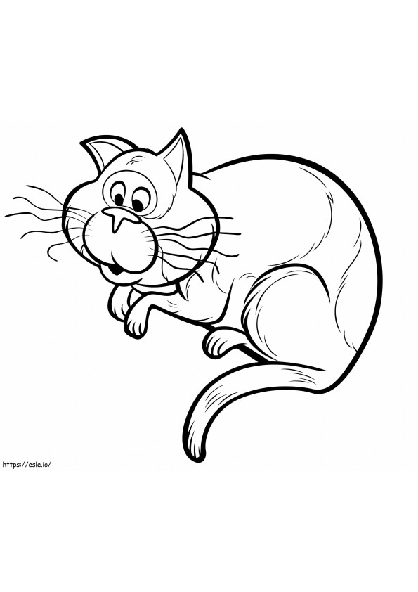 Mr. Mittens From Soul coloring page