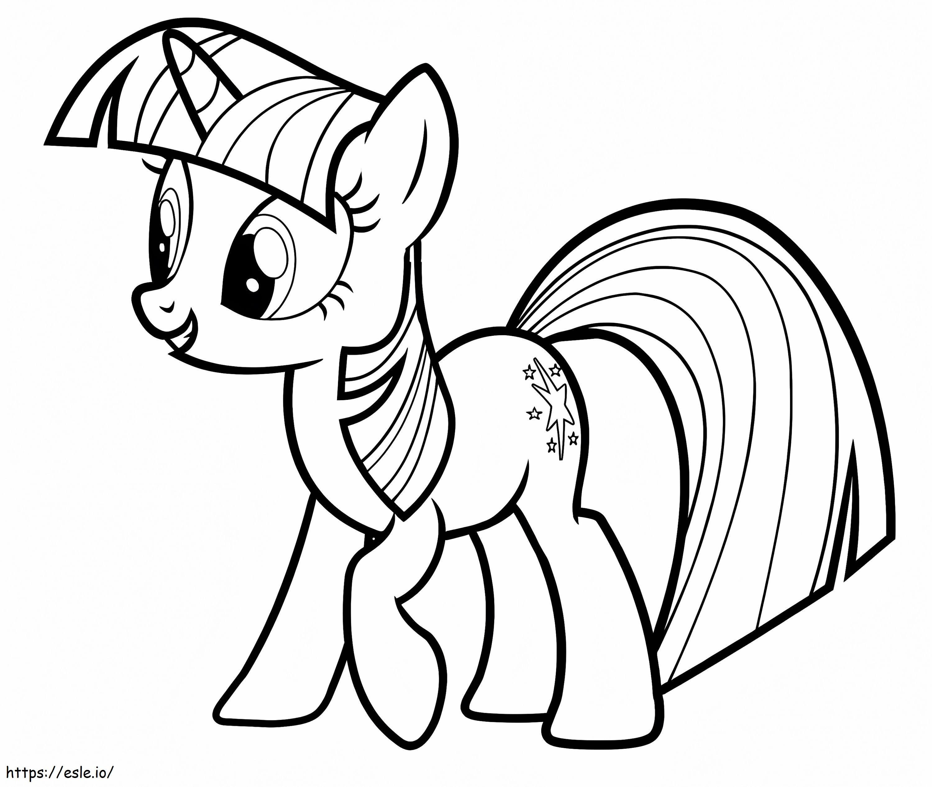 Free Twilight Sparkle For Girl coloring page