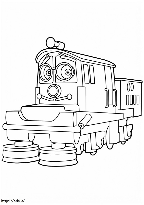 Irving Chuggington coloring page