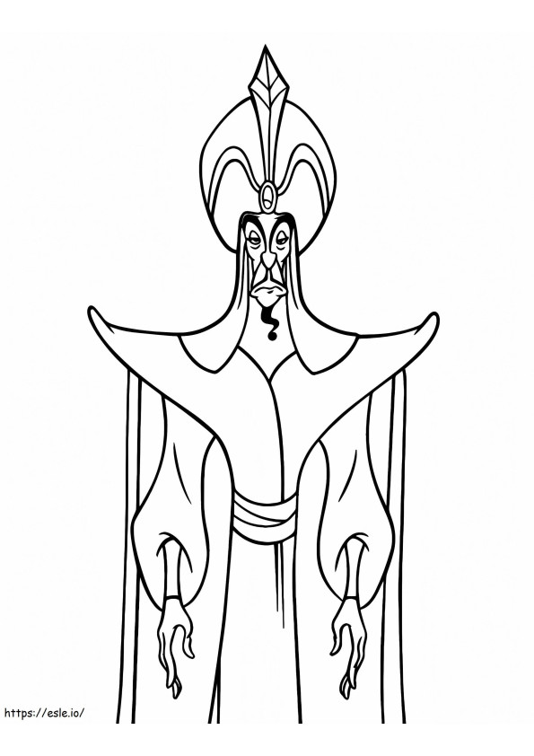 Jafar 1 coloring page