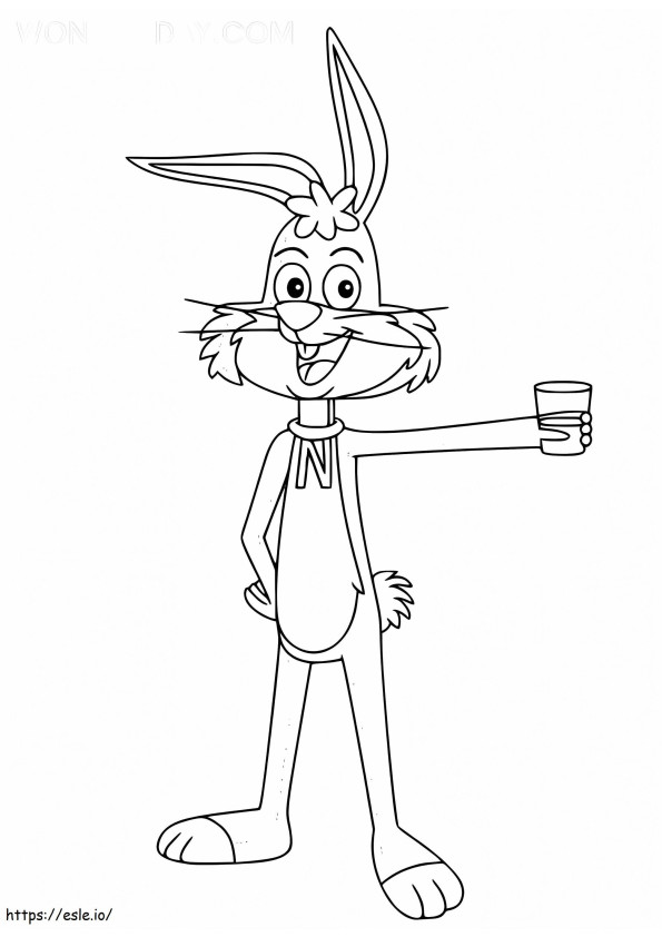 Nesquik Free Printable coloring page
