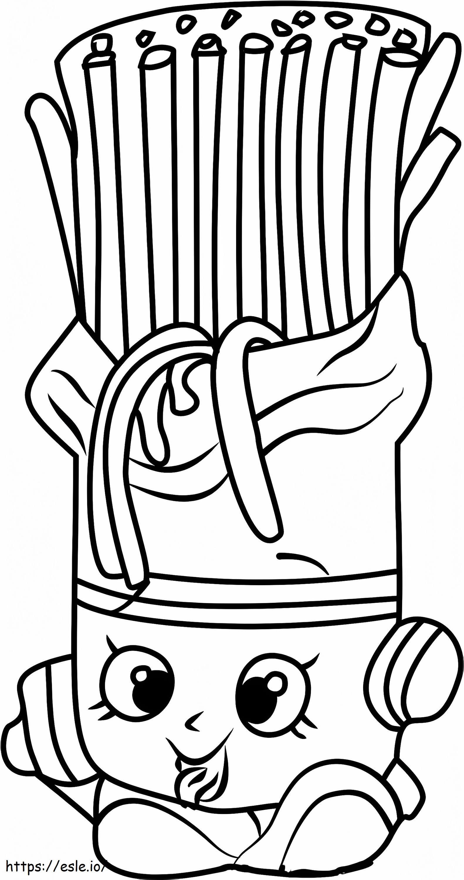 Fasta Pasta Shopkins Copy coloring page