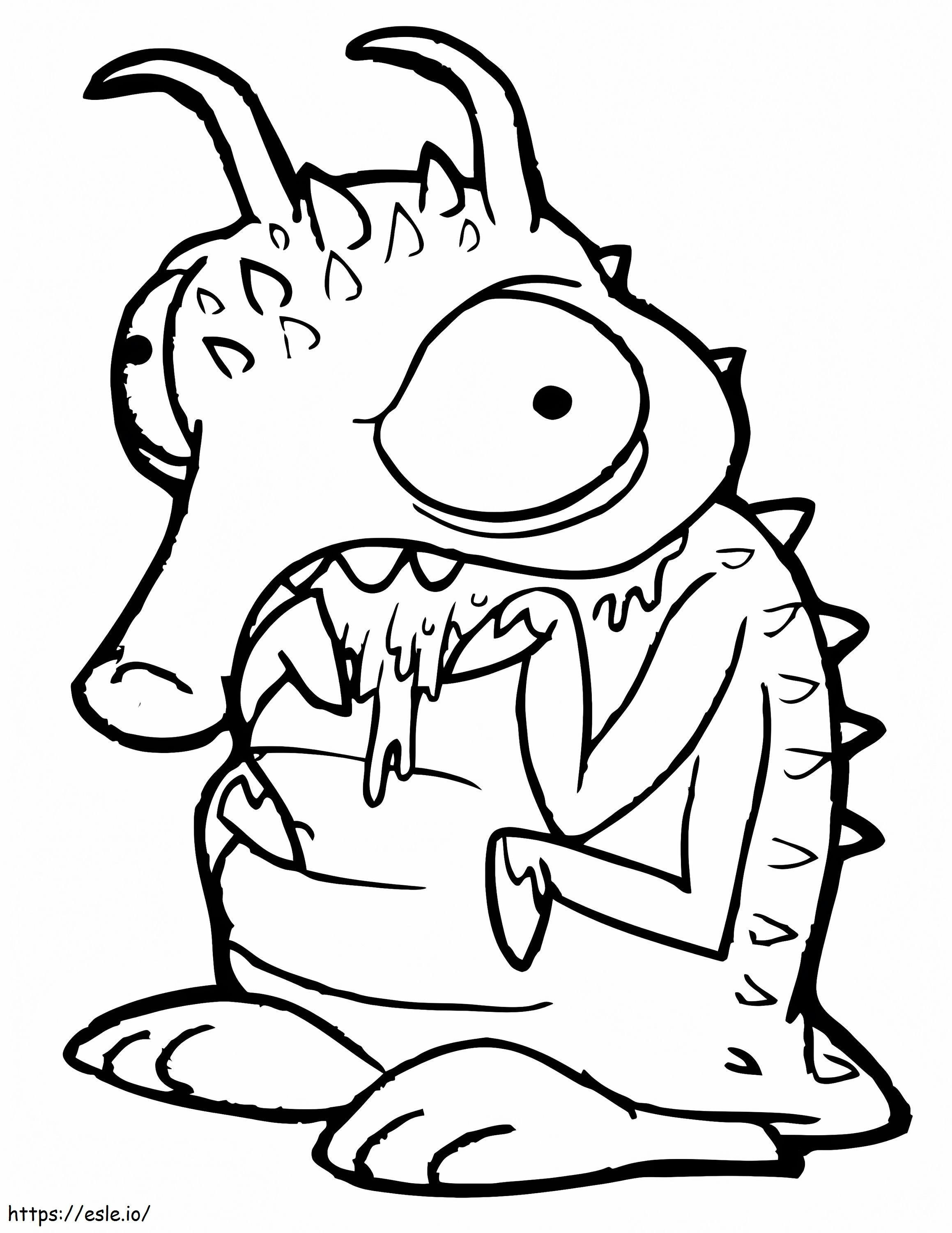 Skweevil The Trash Pack coloring page