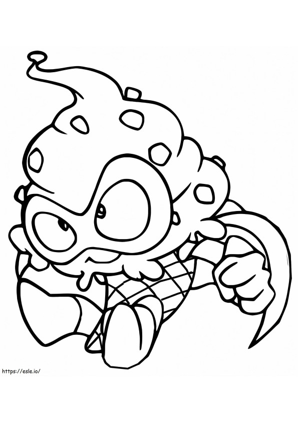Coolizer Superzings coloring page