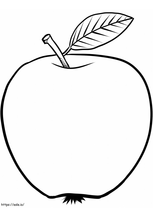 Apple Free Download coloring page