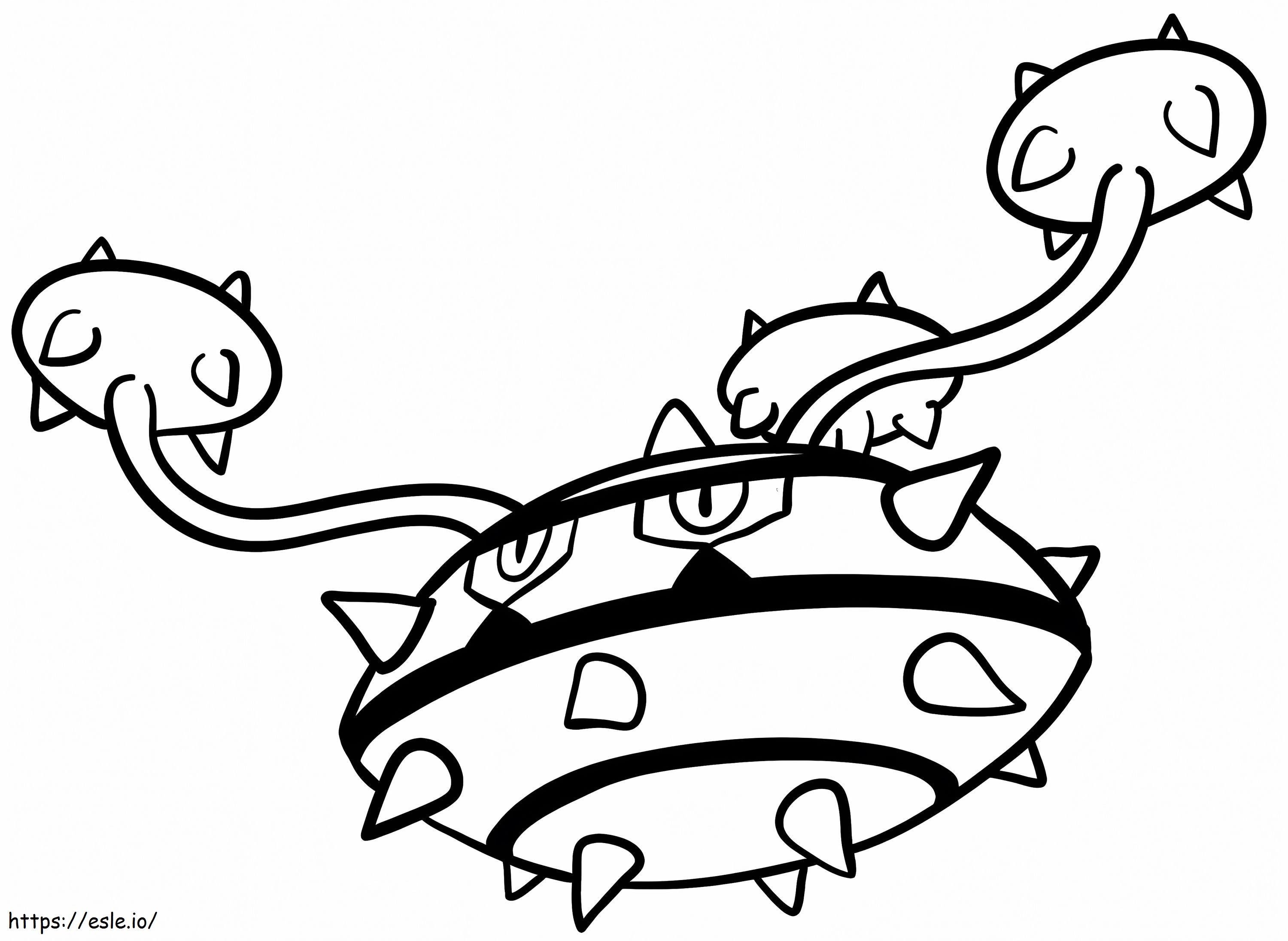 printable coloring pages ferrothorn pokemon