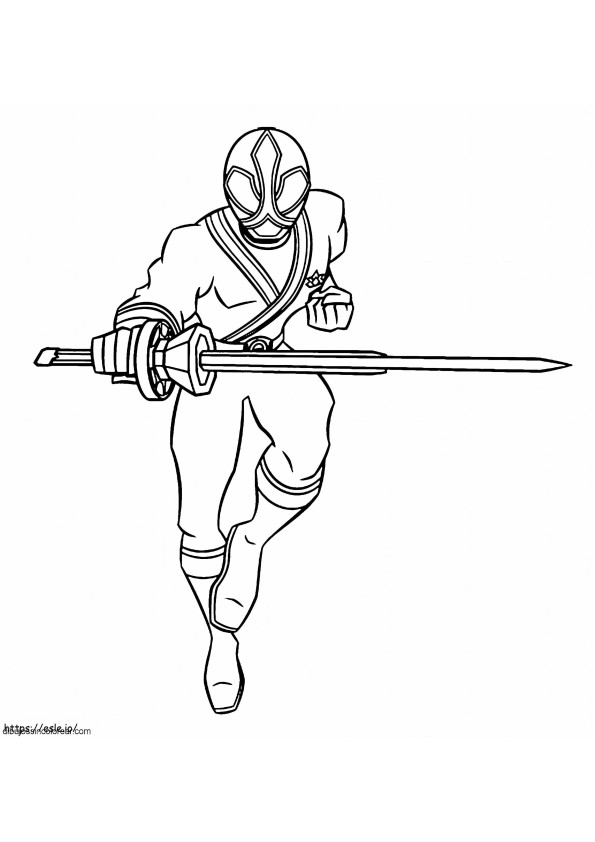 Drawings Of Power Rangers Samurai Characters To Color 10 coloring page
