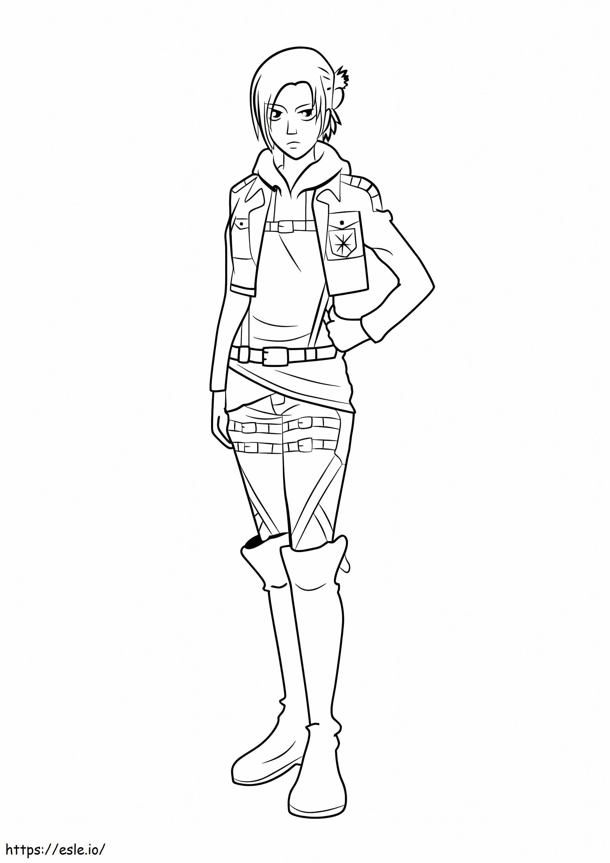 Annie Leonhart coloring page