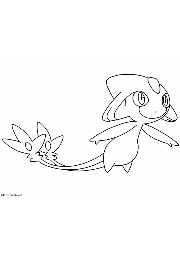 Pokémon Azelf 1 ausmalbilder