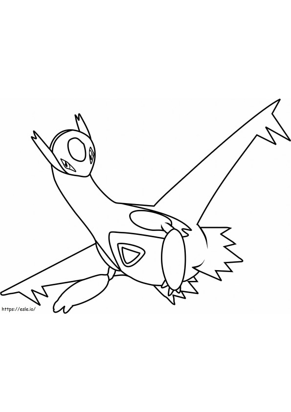 Latios In Pokemon coloring page