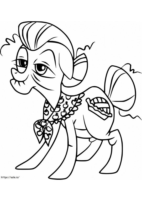 Granny Smith My Little Pony coloring page