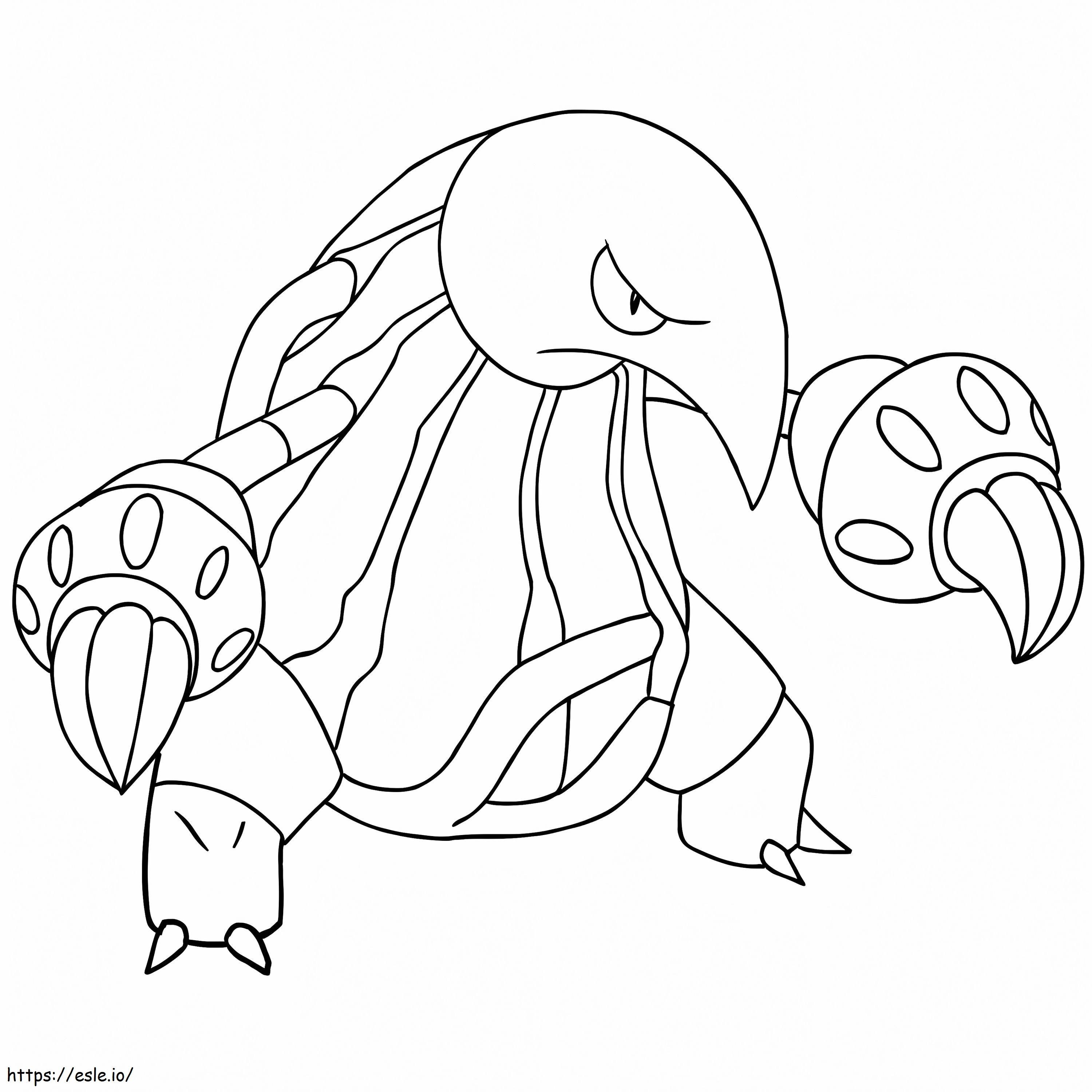 Printable Heatmor Pokemon coloring page