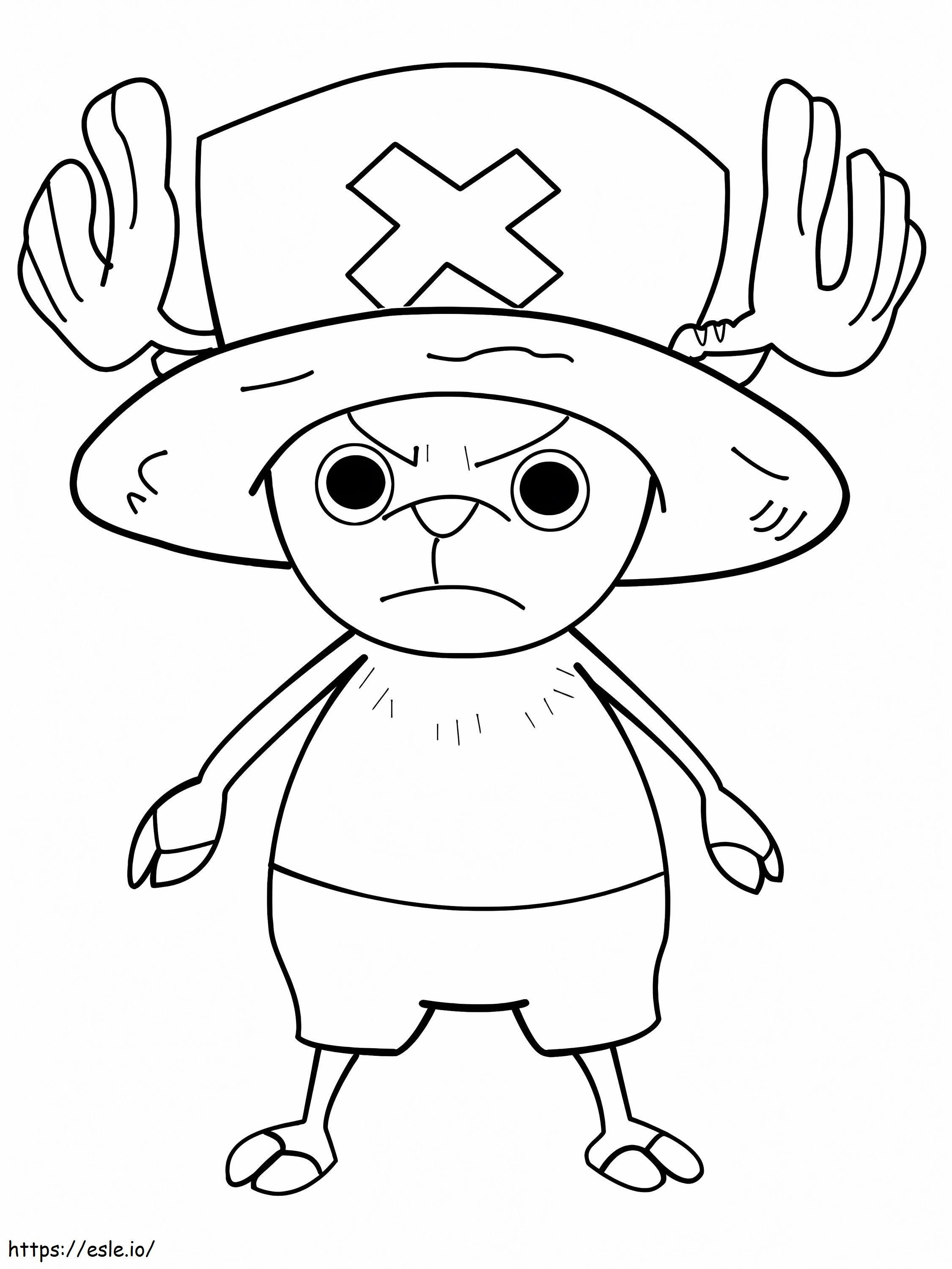 Chopper Drawing 28 coloring page