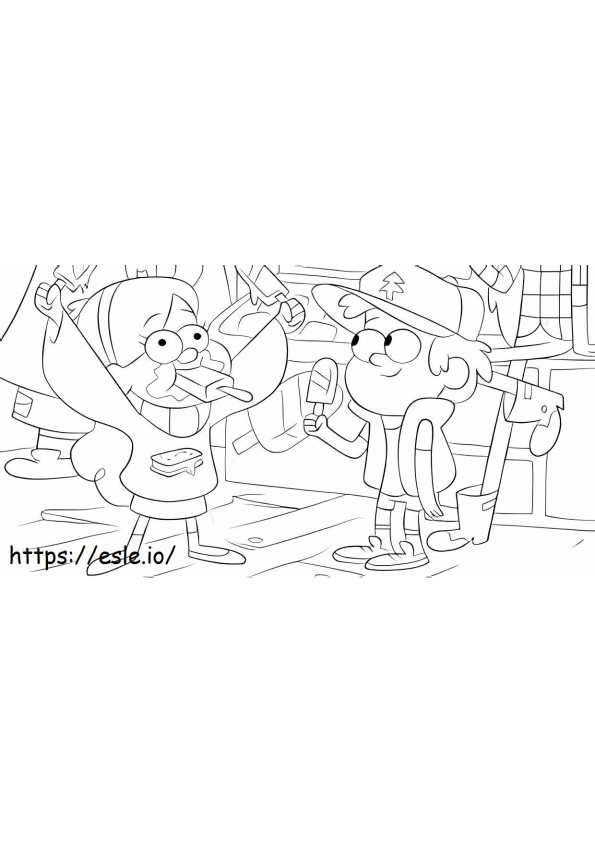 Dipper And Mabel At Home