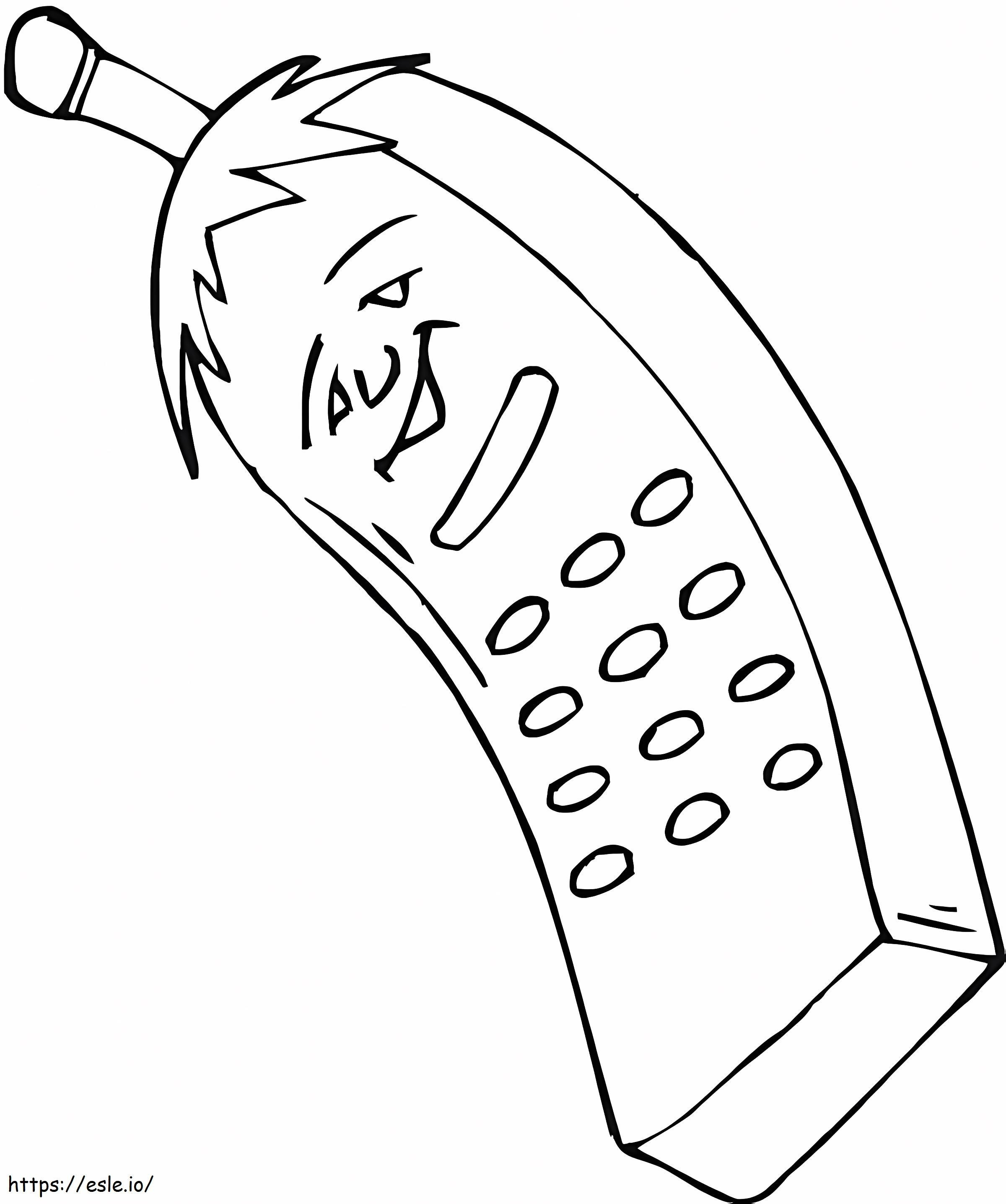 Mora Cell Phone coloring page