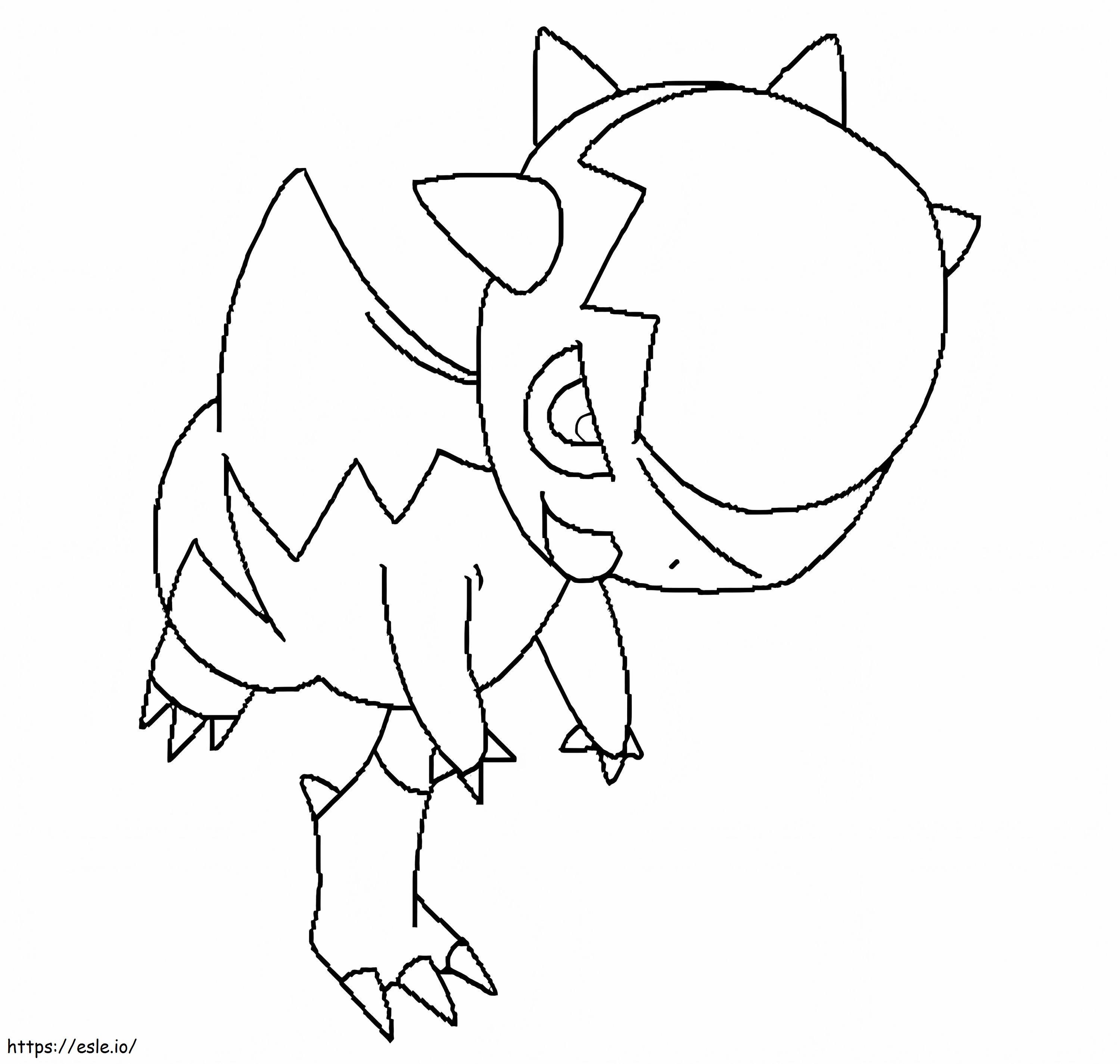 Cranidos 2 Pokemon da colorare