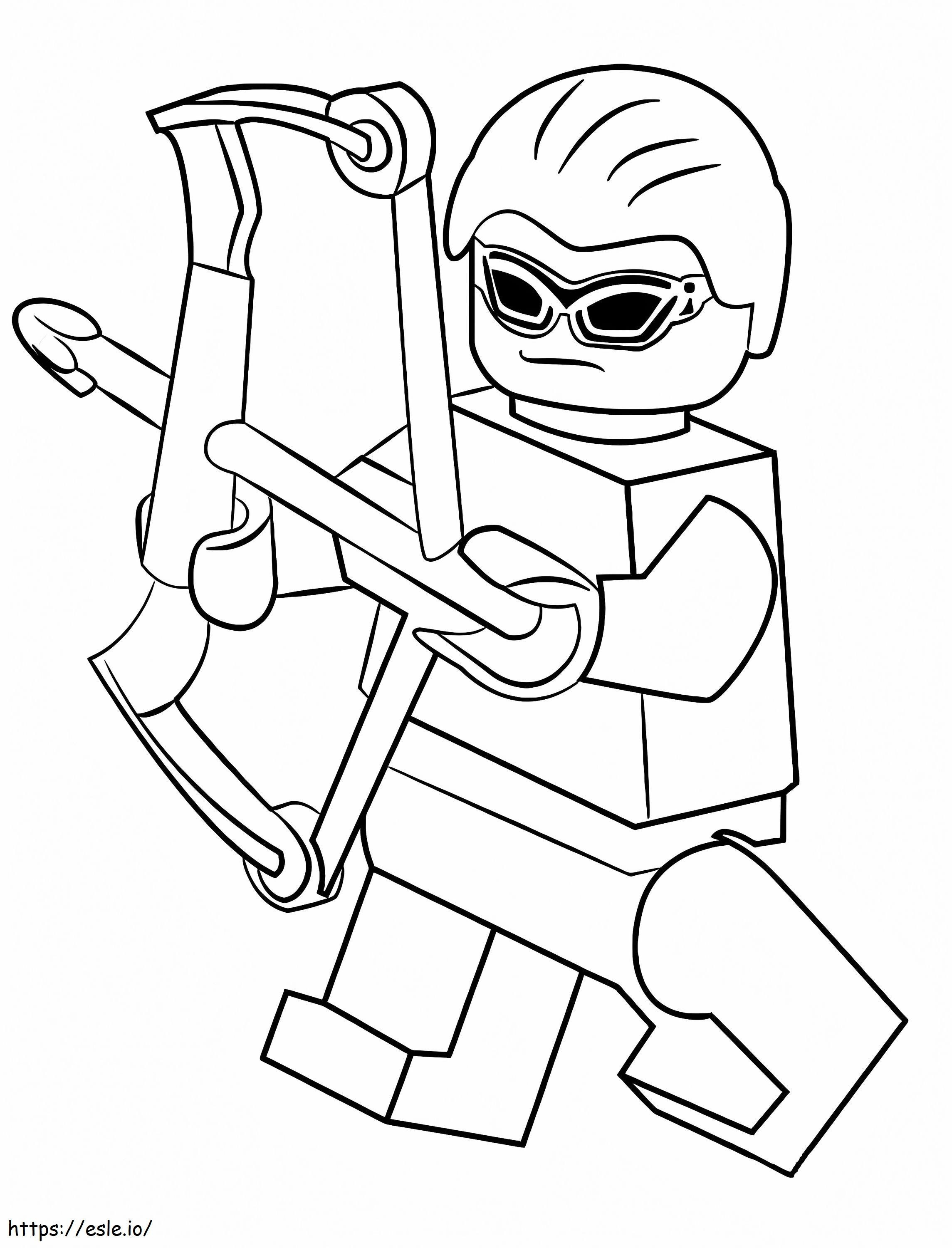 Lego Hawkeye ausmalbilder
