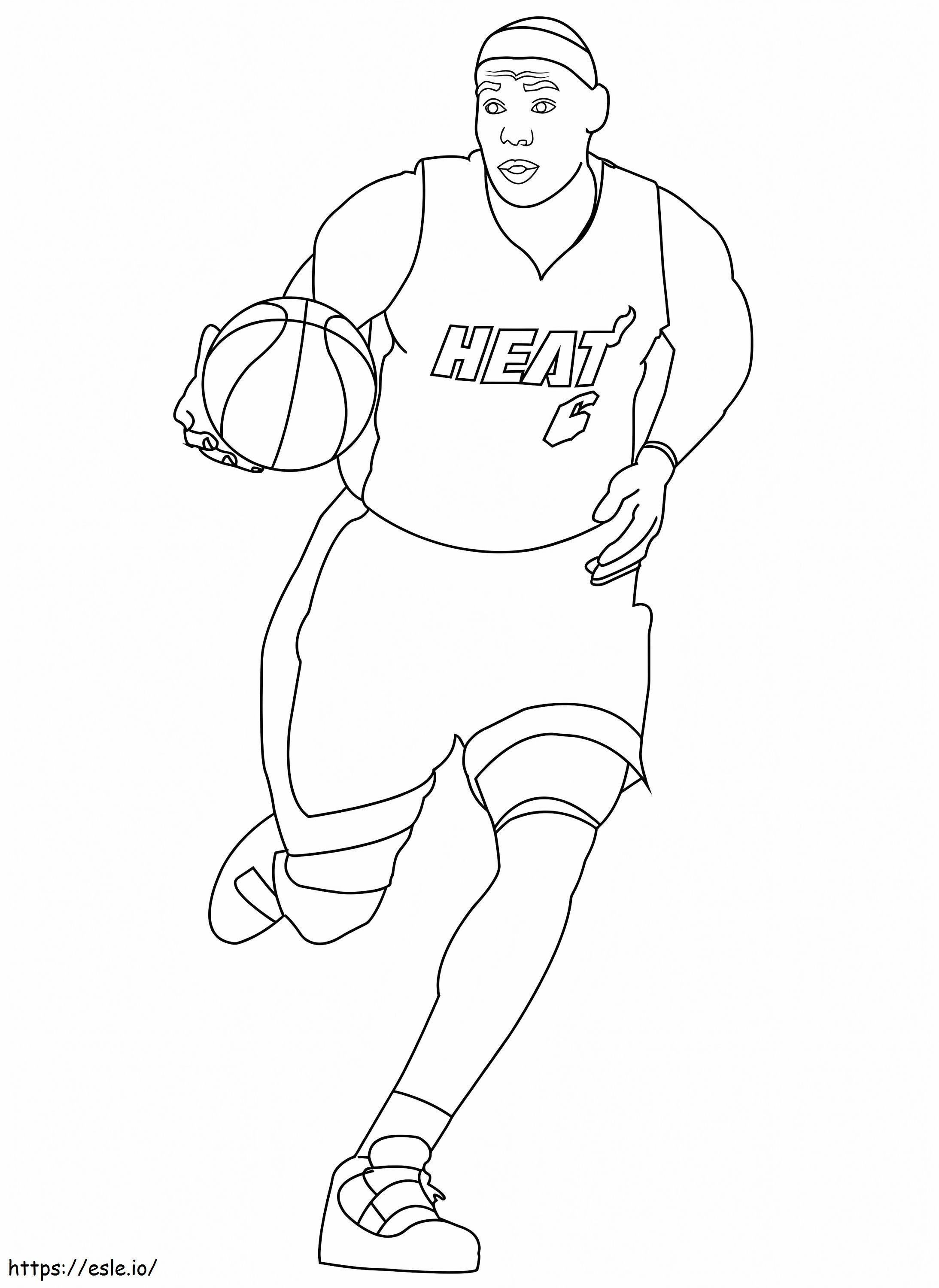 Kevin Durant Koşu boyama