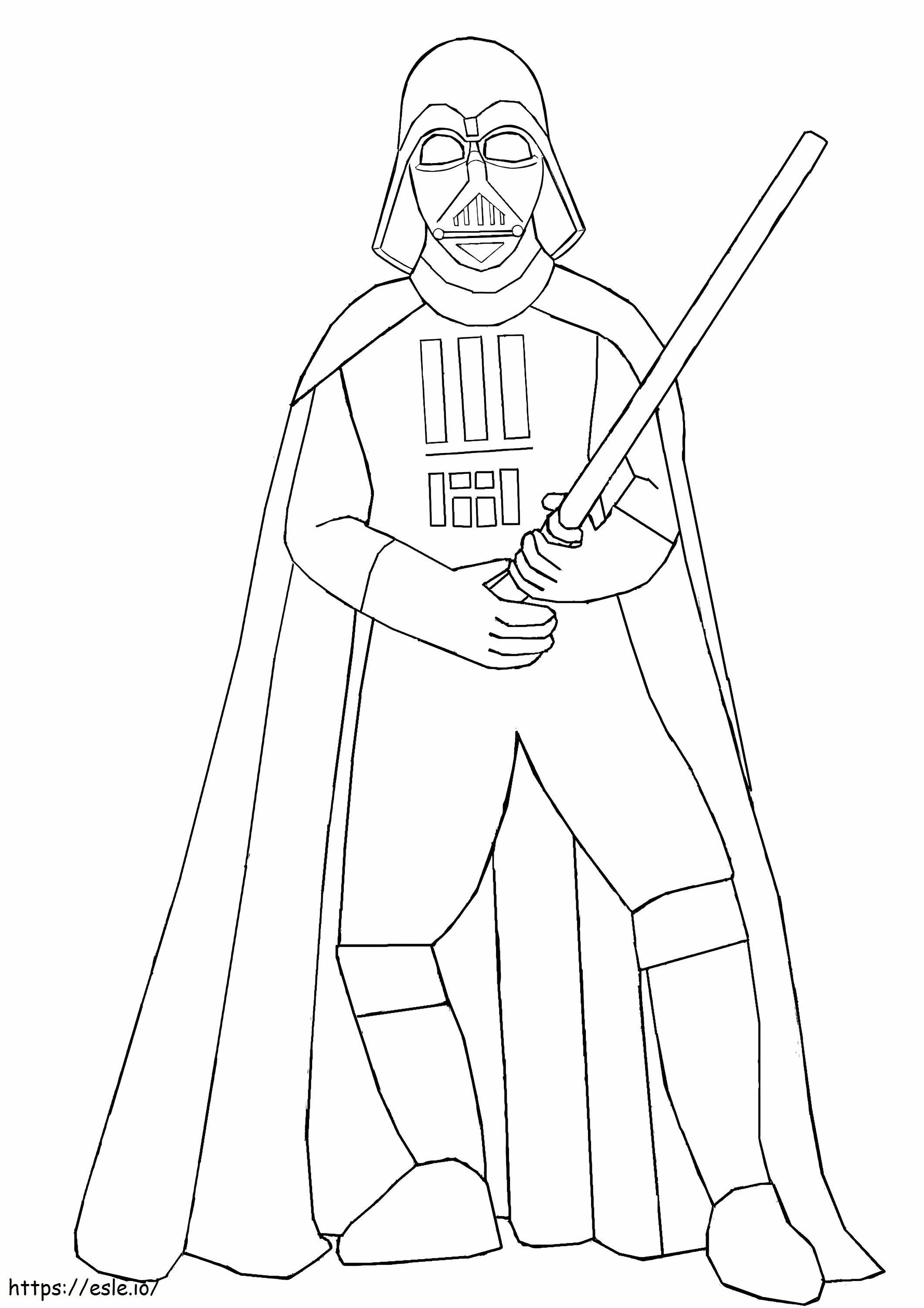 Drawing Star Wars 84 coloring page