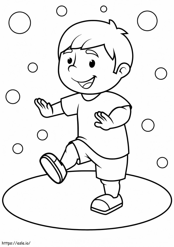 Little Dancer coloring page