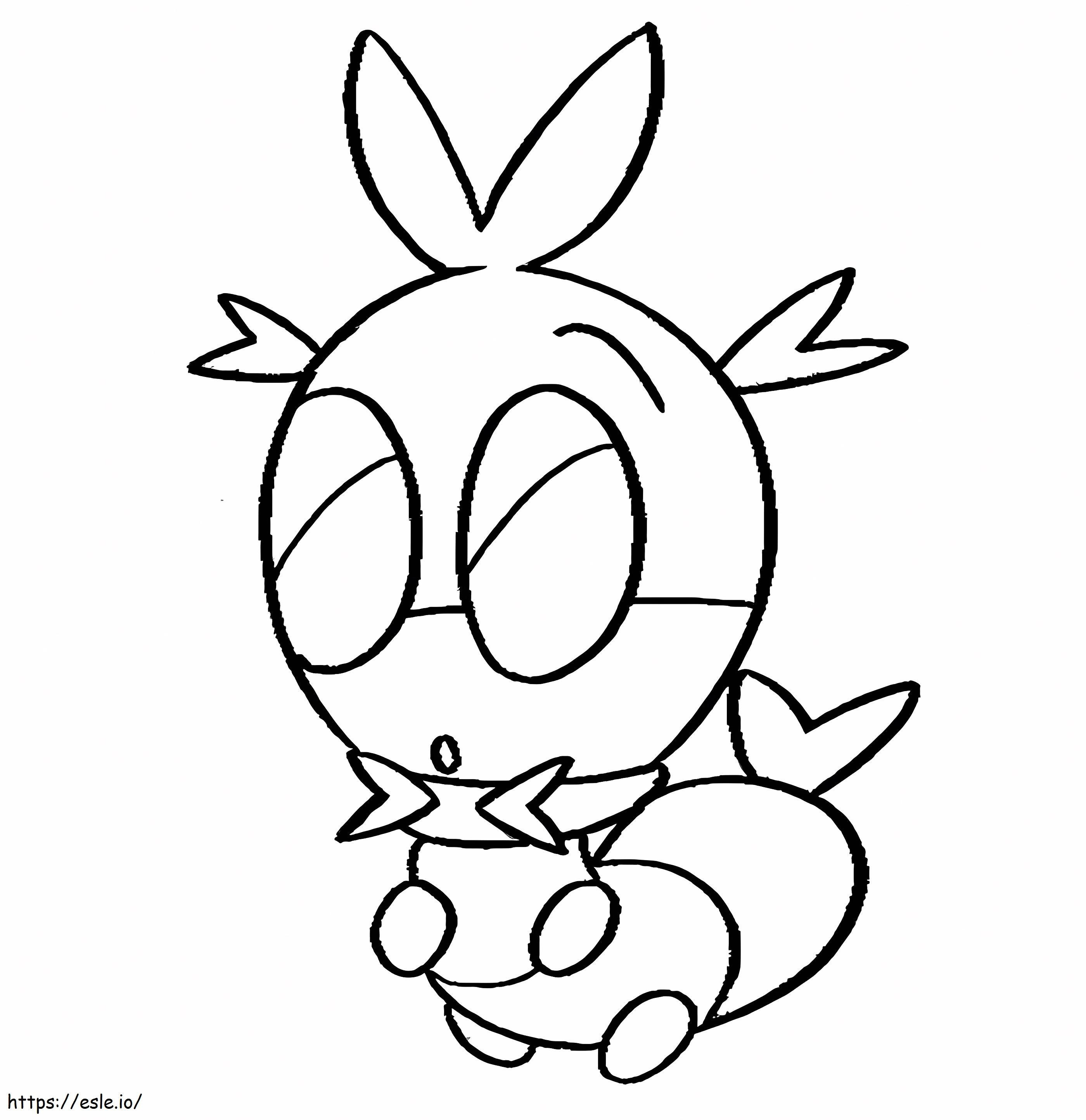 Blipbug Pokemon kifestő