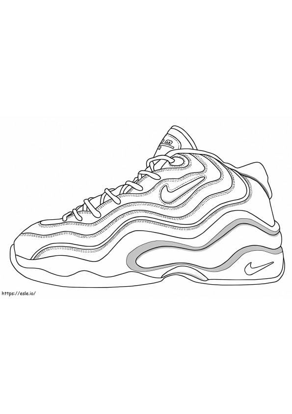 Nike coloring page