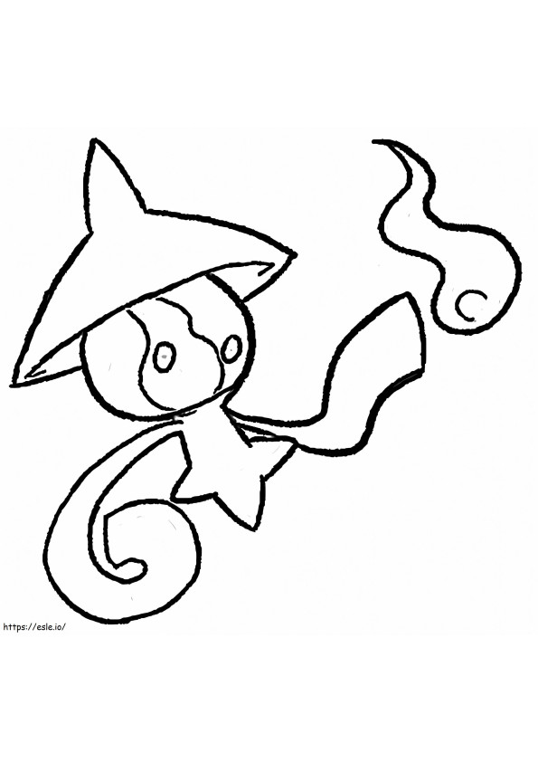 Lamp 2 coloring page