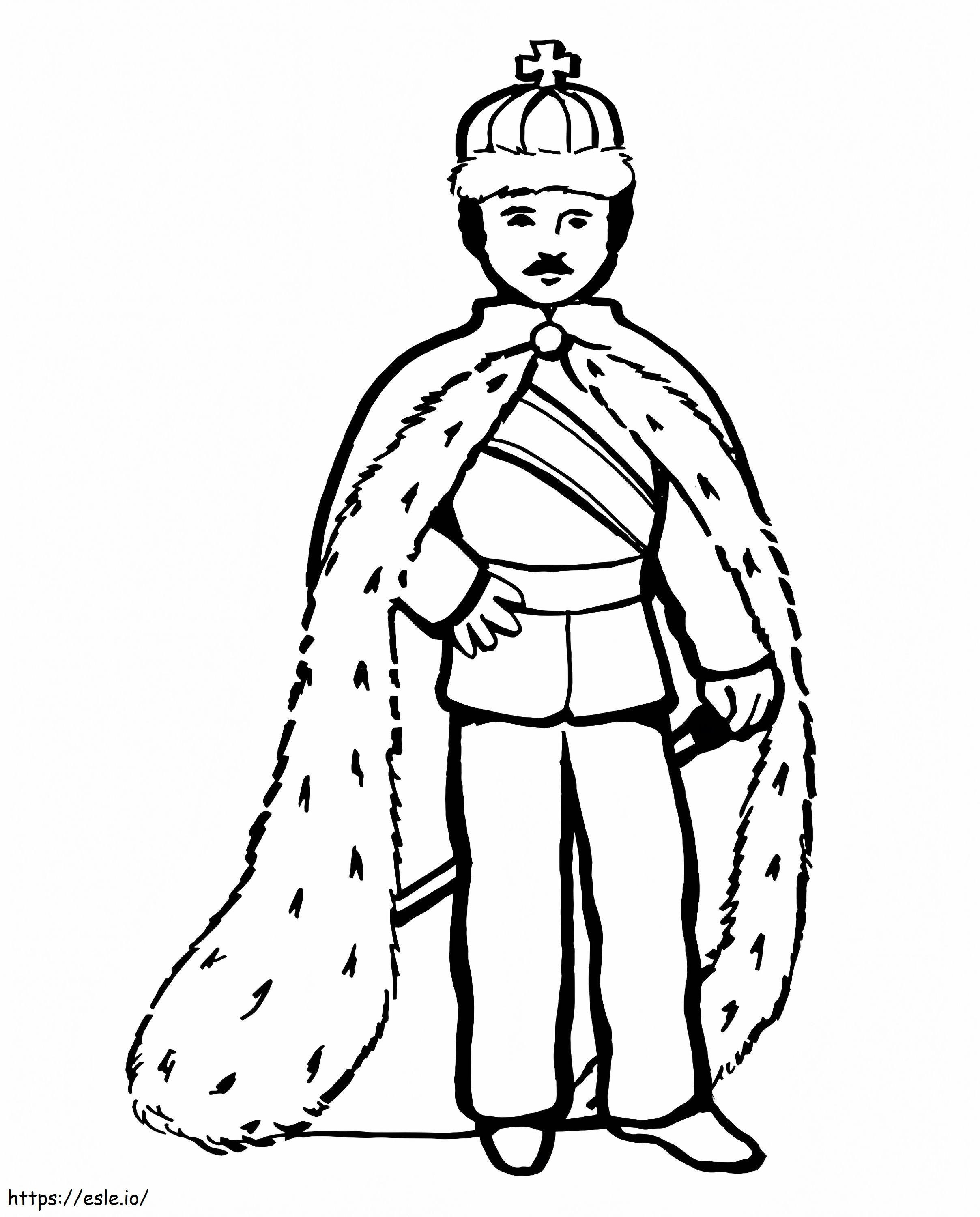 Normal King coloring page