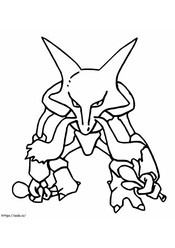 Alakazam En Pokemon