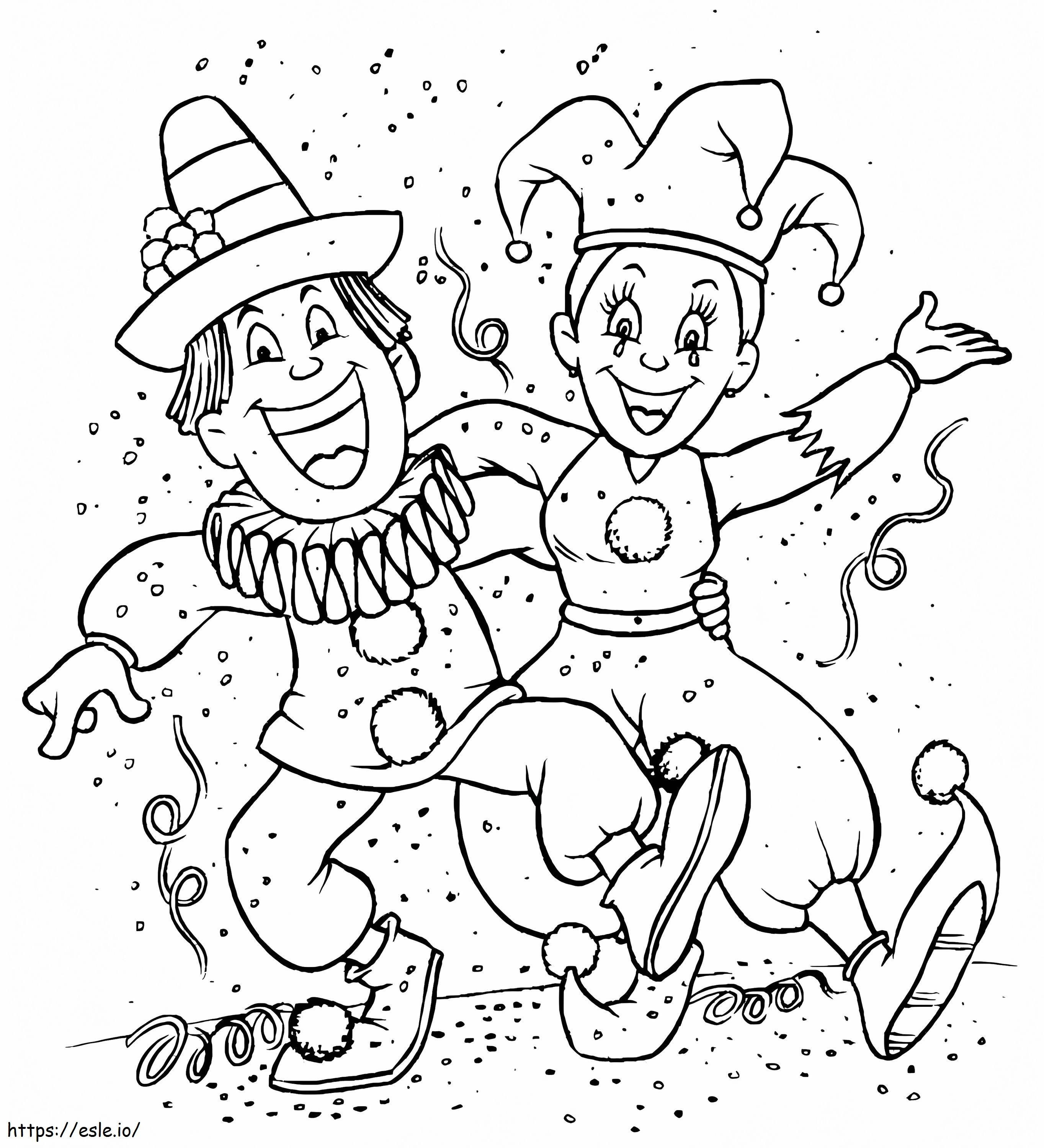 Carnival 4 coloring page