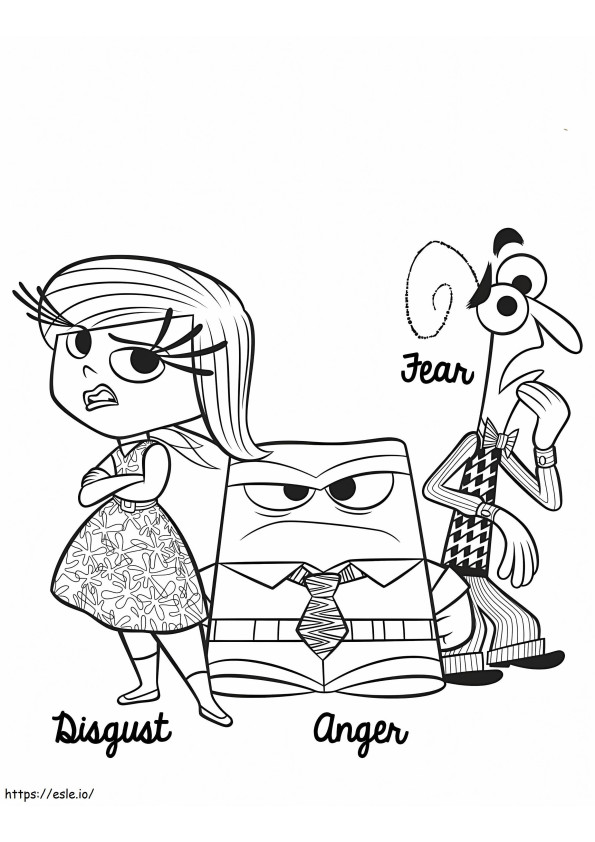 Characters From Inside Out