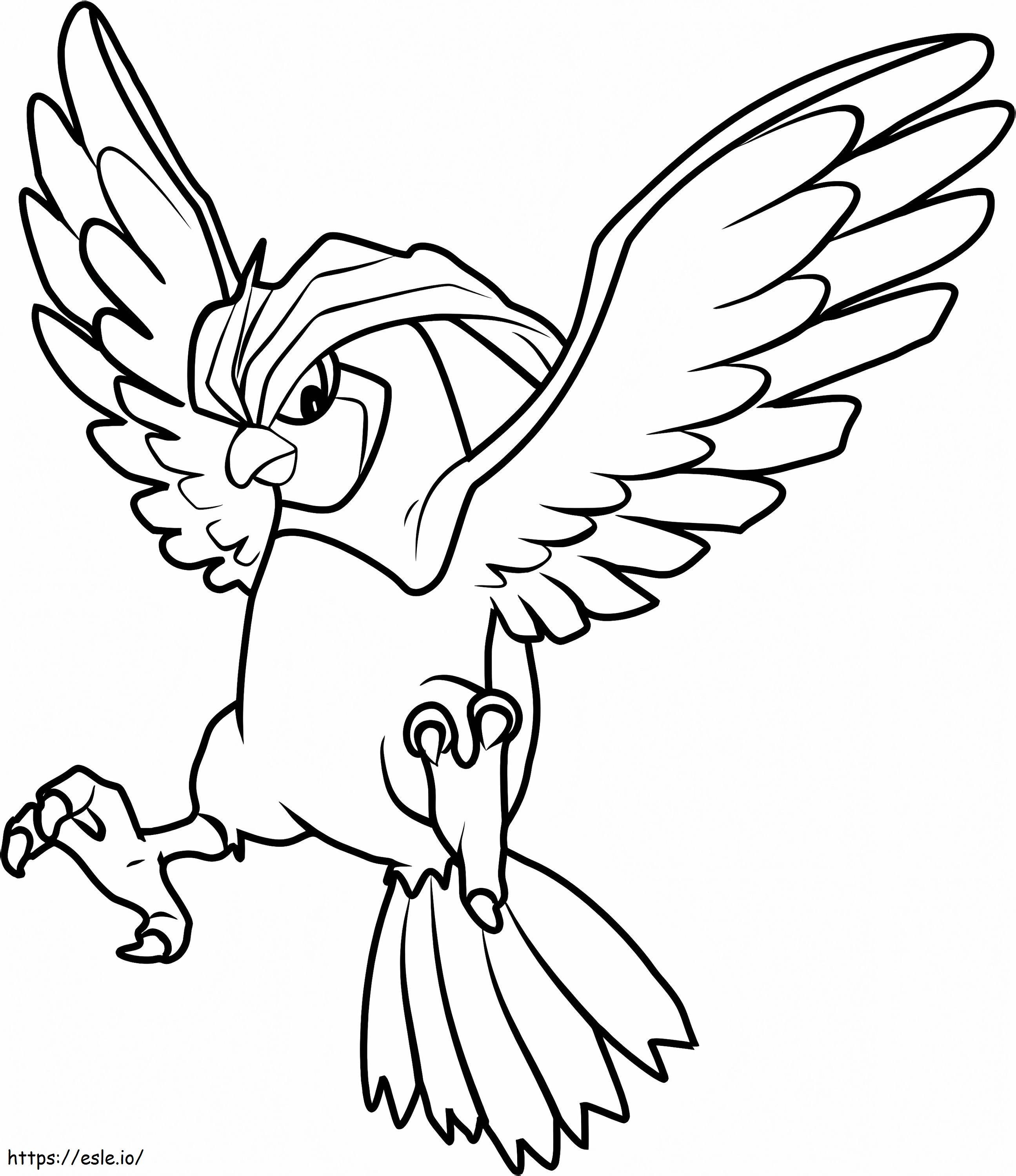 Pidgeots Not Pokemon coloring page