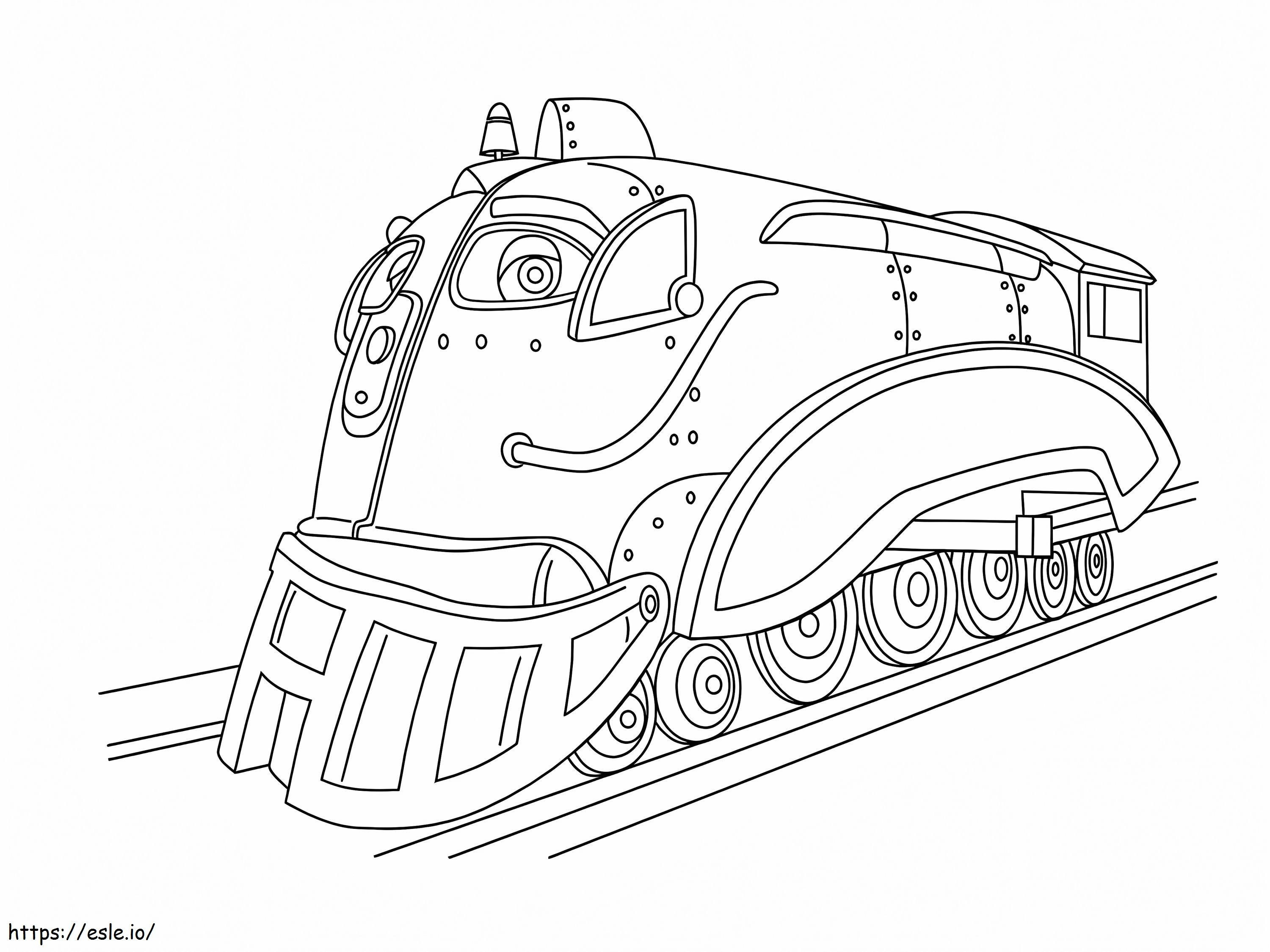 Speedy McAllister coloring page