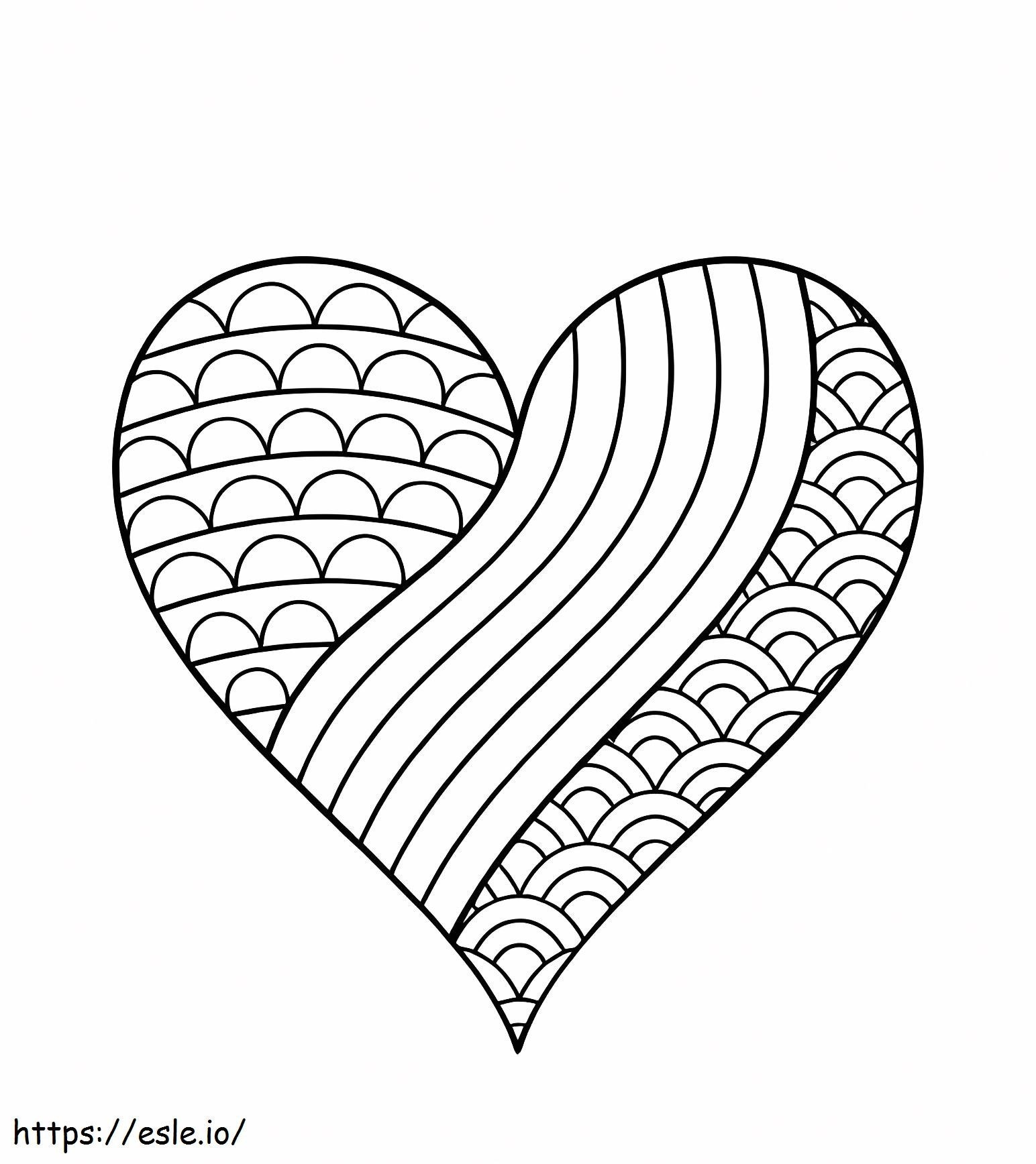 Hard Heart coloring page