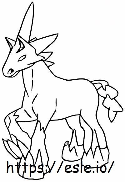 Glastrier coloring page